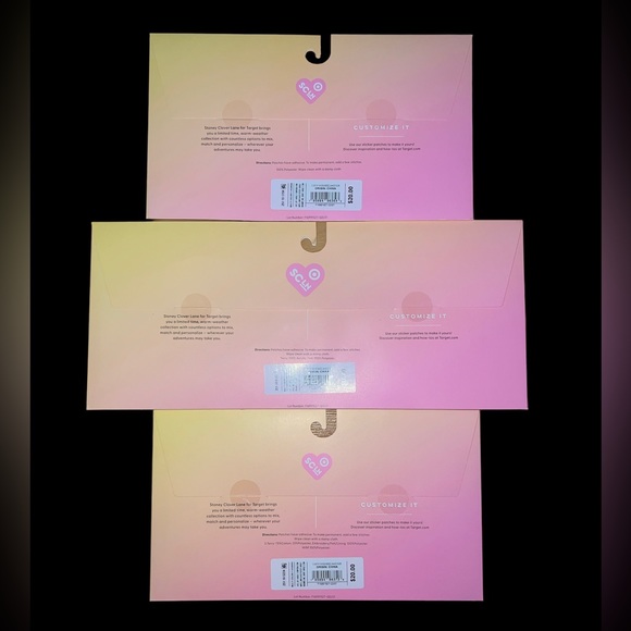 Stoney Clover Lane Sticker Patches Bundle - New & Sealed - Picture 2 of 5